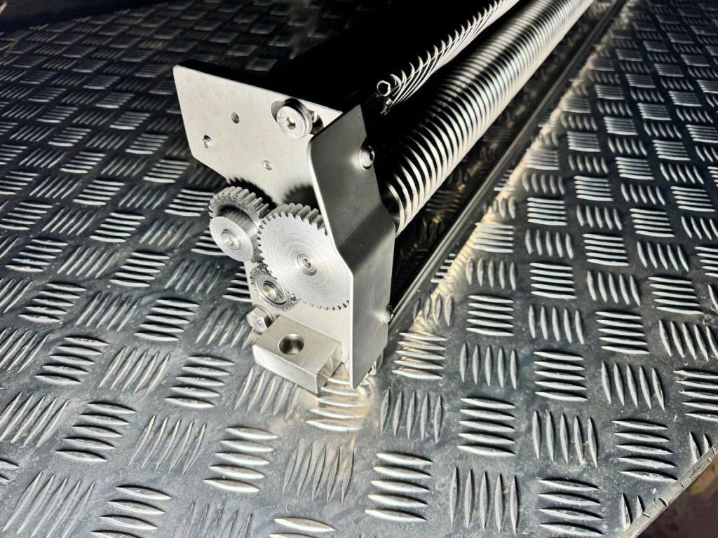 CNC machined stainless steel bracket