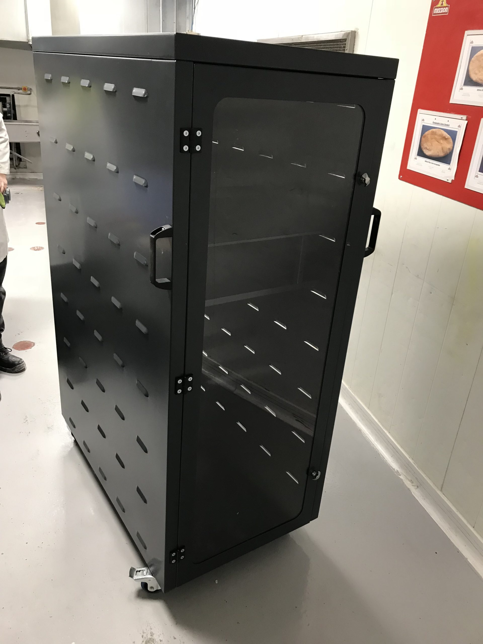 Server powder coated cabinet