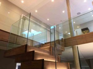 Floating Glass Staircase